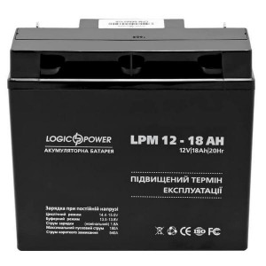 Аккумулятор LogicPower LPM 12V 18Ah